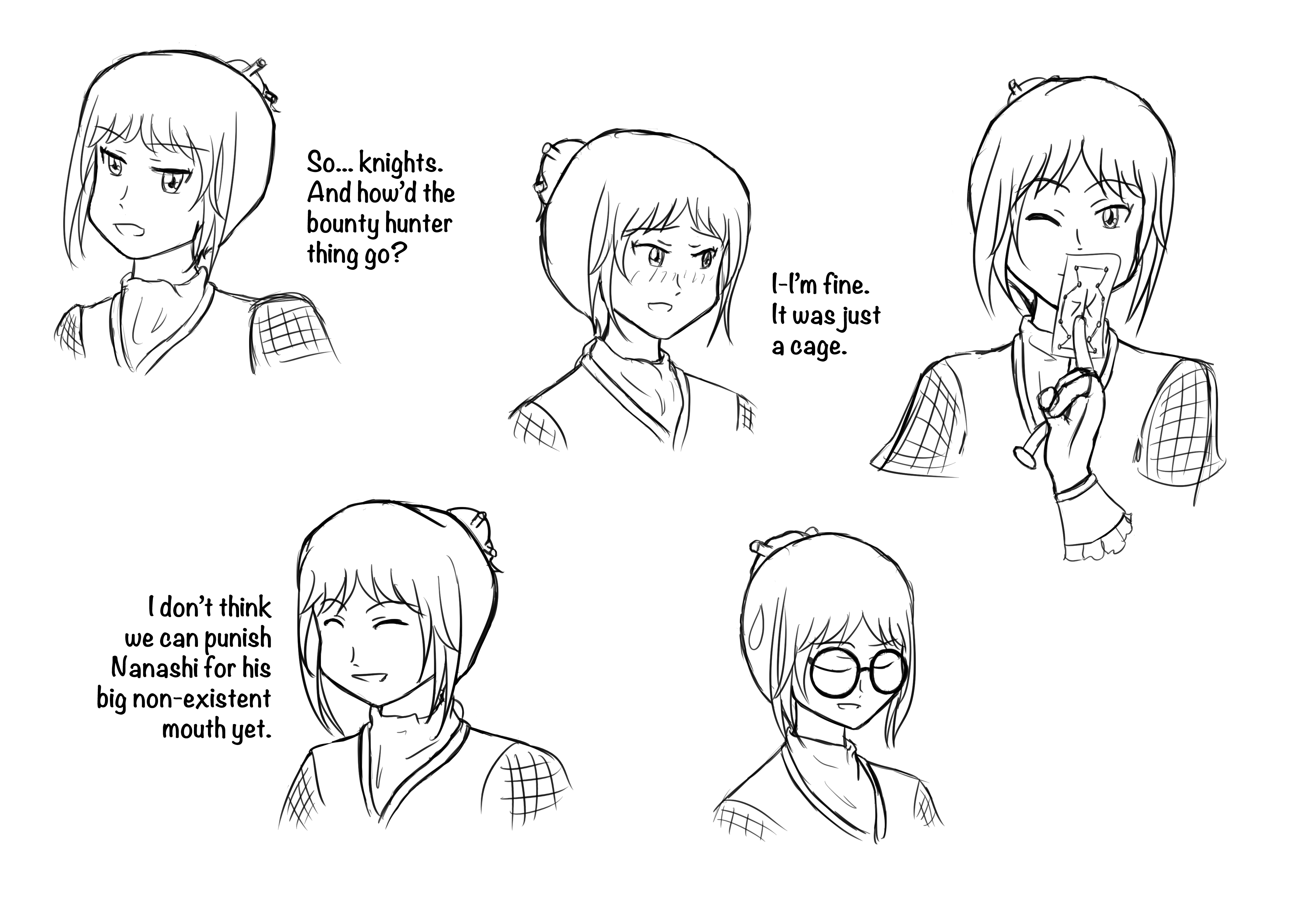 Koujaku expressions